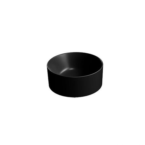 Kube 32 Round Matt Black Basin
