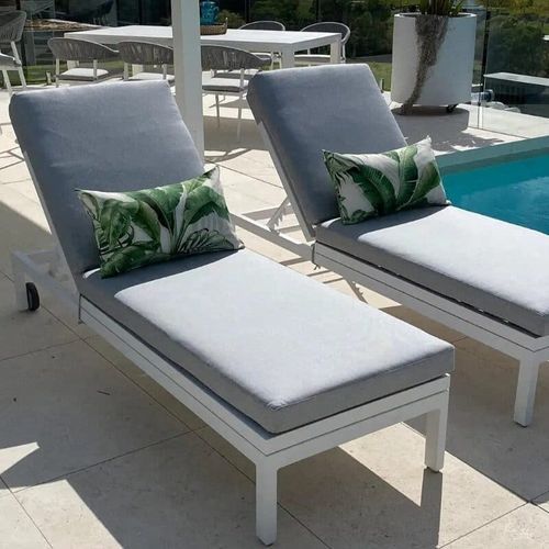 Coast Sun Lounger White
