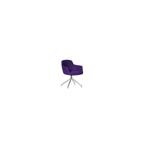 Lucia Chair on Aluminium Swivel Base