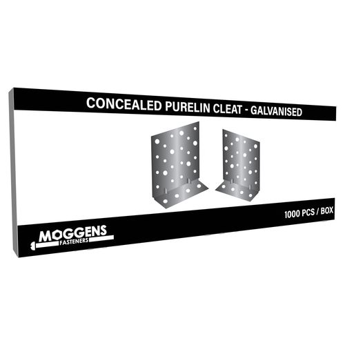 Concealed Purelin Cleat - Galvanised