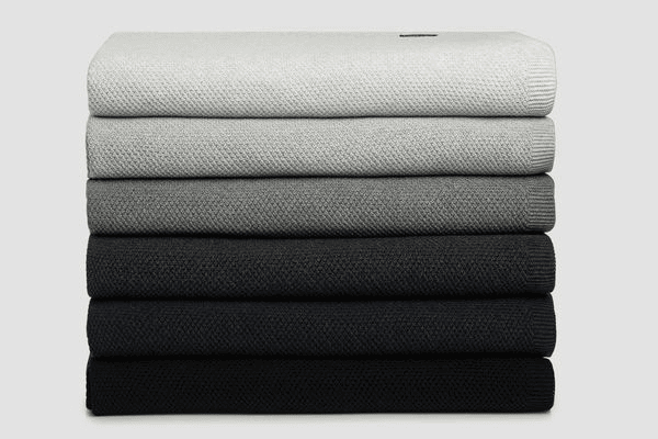 Moss Stitch Cotton Throws