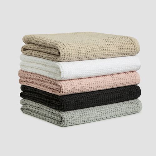 Cotton Waffle Blankets