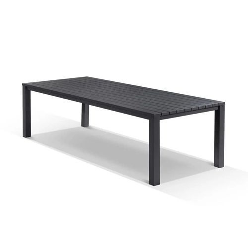Cove Outdoor Dining Table 280cm | Charcoal