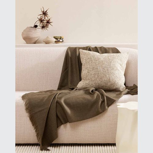 Baya Cumbria Cushion - Oat | 50 x 50cm