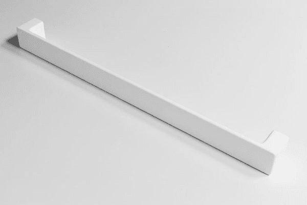 La Spezia 600mm Single Towel Rail in Matte White