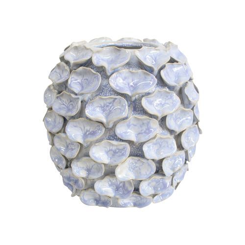 Succulent Vase Shell Palest Blue