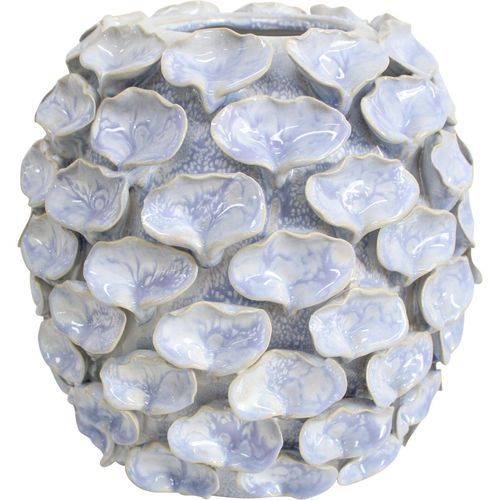 Succulent Vase Shell Palest Blue