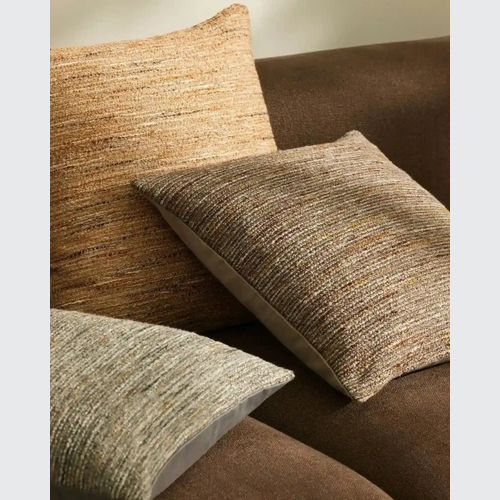 Weave Home Vista Cushion - Sunset | Chunky Linen/Wool Blend