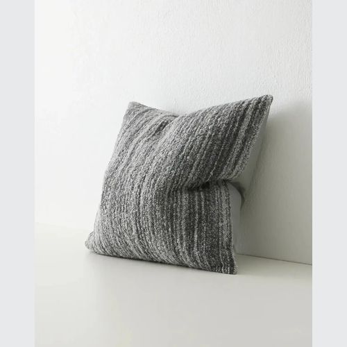 Weave Home Gigi Cushion - Slate | Wool Blend Boucle
