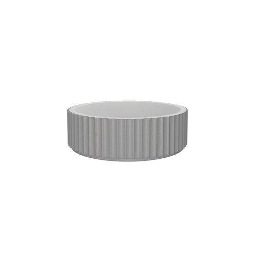 Doric Round Basin Off White