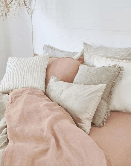 Dolce Cushion Natural/White 50x50