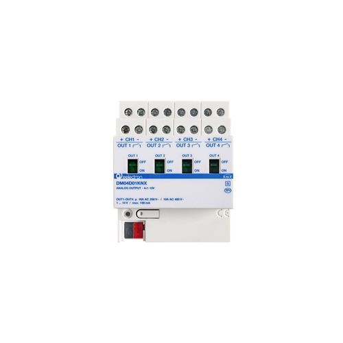 KNX 1-10V Dimmer 4 Channels