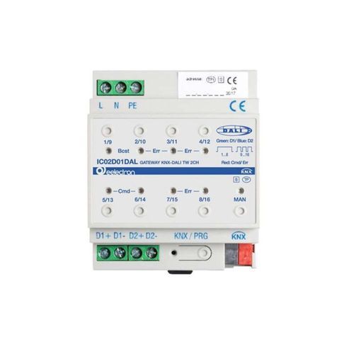KNX/DALI Gateway 2 CH