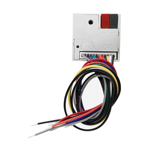 KNX Push Button Interface 6 IN / 2 OUT LED