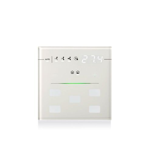 KNX Capacitive Hotel Thermostat