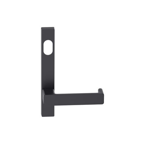 Narrow Plate Lever #35 Cylinder/Concealed BLK