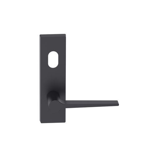 Rectangular Plate Lever #14 Cylinder/Concealed BLK