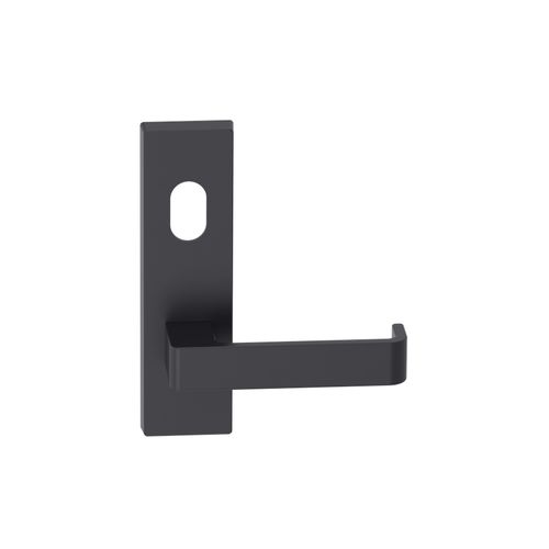 Rectangular Plate Lever #31 Cylinder/Concealed BLK
