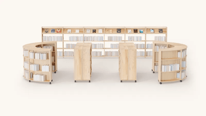 Library Shelving by Lundia