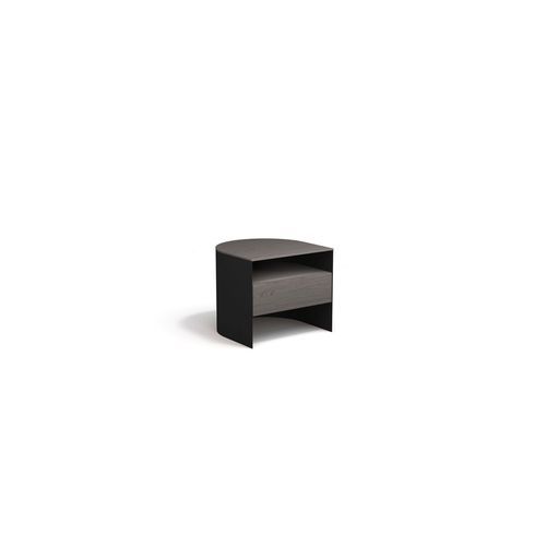 Flexus Bedside Table - Black Lacquered Structure