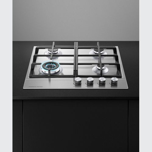 Gas on Steel Cooktop, 60cm, Stainless Steel