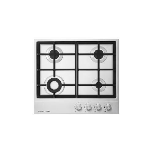 Gas on Steel Cooktop, 60cm, Stainless Steel