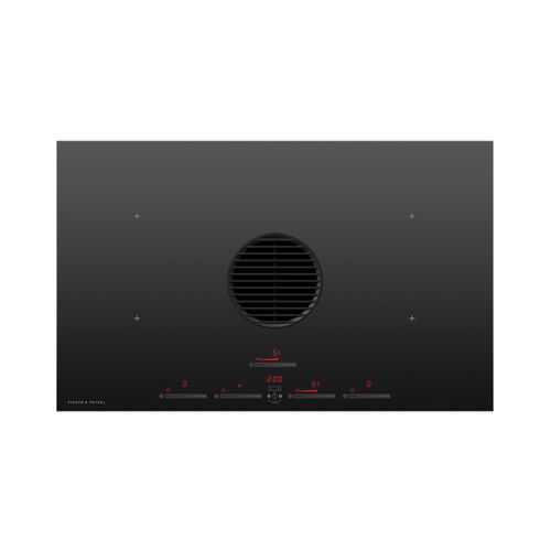 Induction Cooktop, 83cm, 4 Zones with Integrated Ventilation