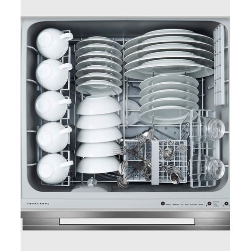 Double DishDrawer Dishwasher, Sanitise