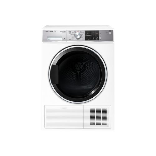 Heat Pump Dryer, White, 9kg, Steam Care