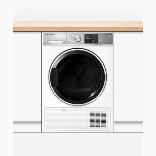 Heat Pump Dryer, White, 9kg, Steam Care