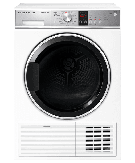 Heat Pump Dryer, 9kg, White