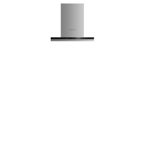 Wall Rangehood, 60cm, Box Chimney, Stainless Steel & Glass