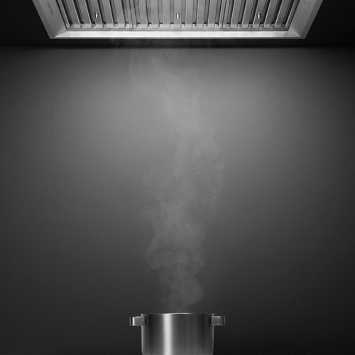 Integrated Insert Rangehood, Stainless Steel, 90cm