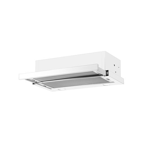 Wall Rangehood, 60cm, Telescopic, White