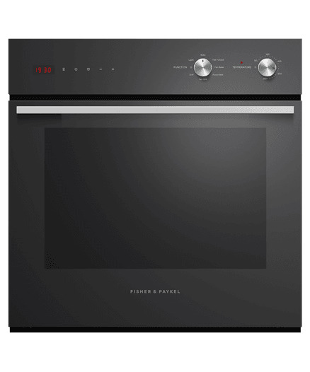 Oven, 60cm, 6 Function, Black