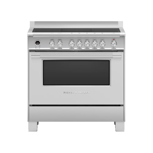 Freestanding Cooker, Induction, 90cm, 5 Zones with Smar