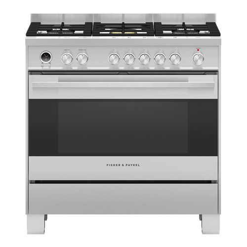 Freestanding Cooker, Dual Fuel, 90cm, Self-cleaning