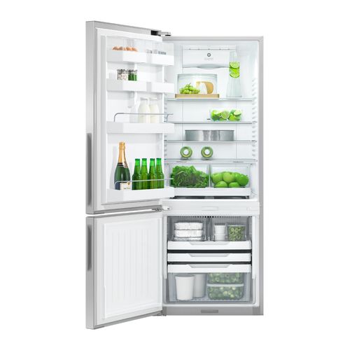 Freestanding Refrigerator Freezer, 63.5cm, 380L, Left Hinge