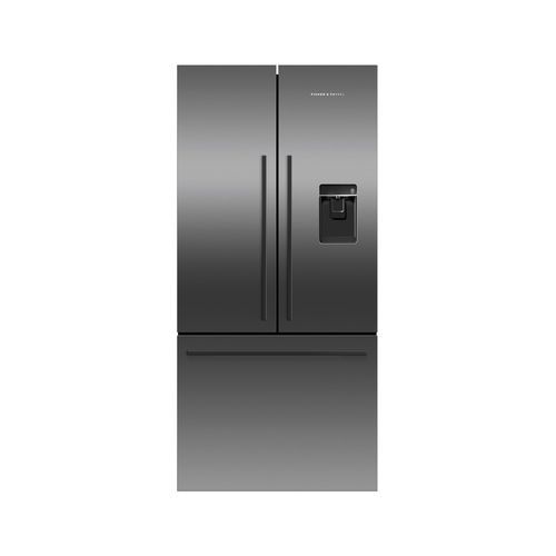Freestanding French Door Refrigerator Freezer, 79cm, 487L, Ice & Water