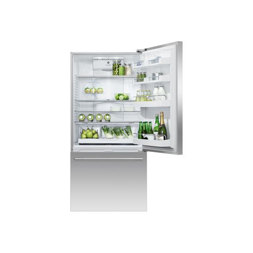 Freestanding Refrigerator Freezer, 79cm, 491L, Ice & Water