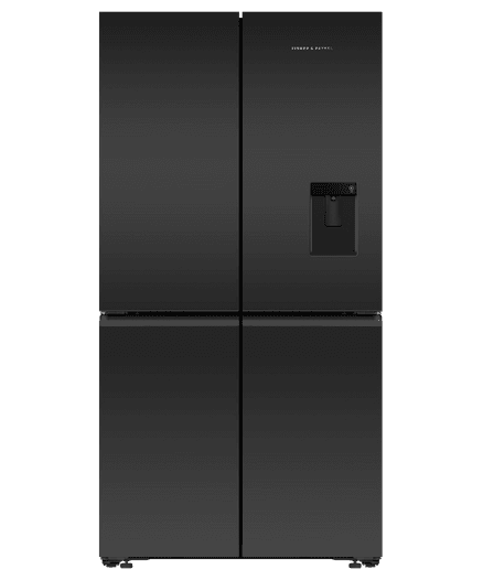 Freestanding Quad Door Refrigerator Freezer, 90.5cm
