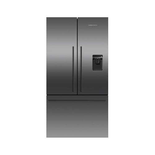 Freestanding French Door Refrigerator Freezer, 90cm, 569L, Ice & Water
