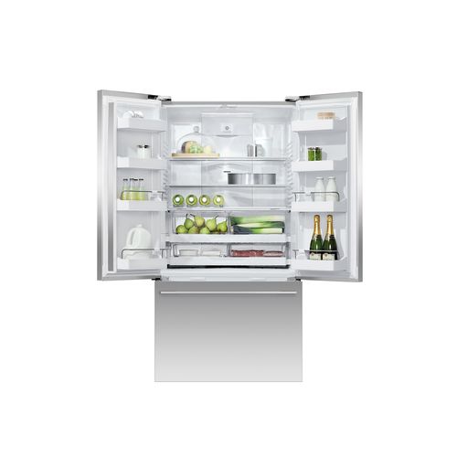 Freestanding French Door Refrigerator Freezer, 90cm, 569L