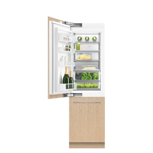 Integrated Refrigerator Freezer, 61cm, Ice & Water, Left Hinge