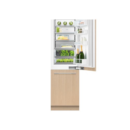 Integrated Refrigerator Freezer, 61cm, Ice & Water