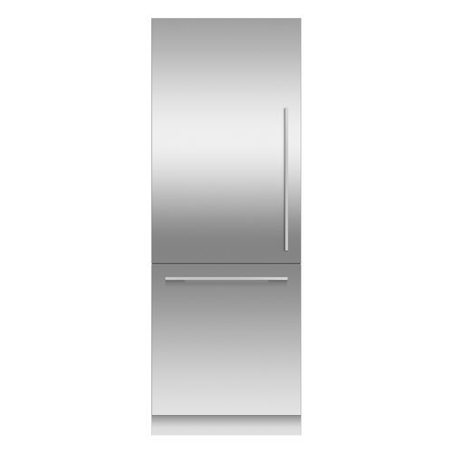 Integrated Refrigerator Freezer, 76.2cm, Ice & Water, Left Hinge