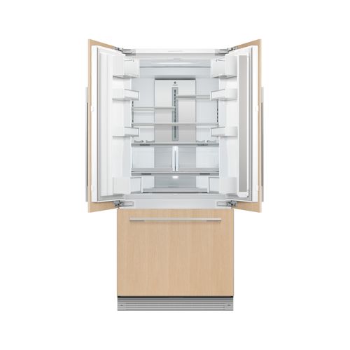 Integrated French Door Refrigerator Freezer, 80cm