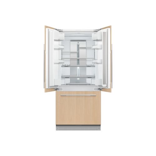 Integrated French Door Refrigerator Freezer, 80cm