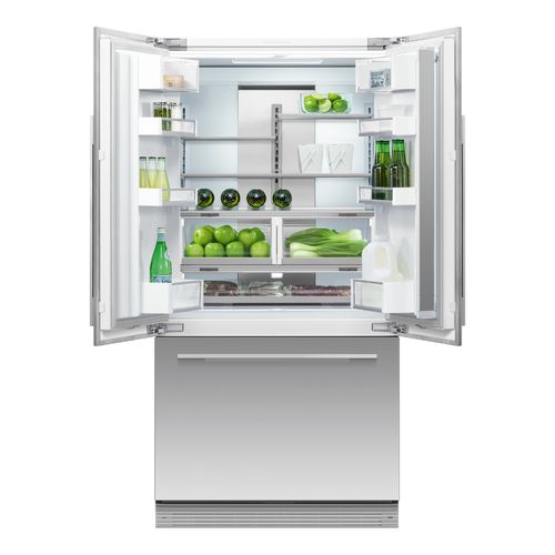 Integrated French Door Refrigerator Freezer, 90cm