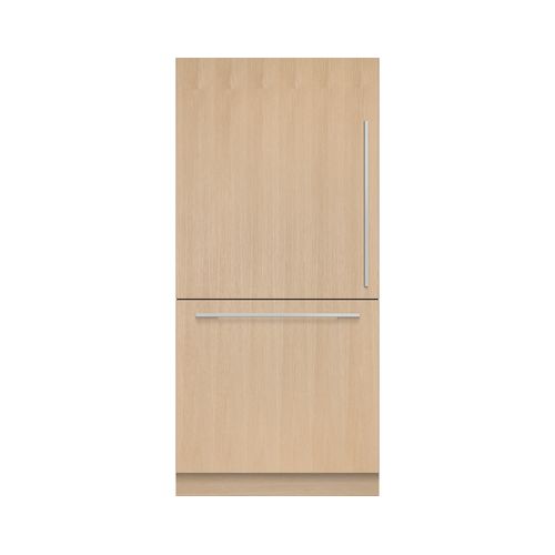 Integrated Refrigerator Freezer, 90.6cm, Ice, Left Hinge